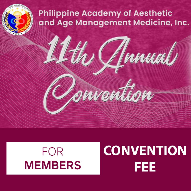 Convention Fee - Members Only - PAAAMMI 11th Annual Convention